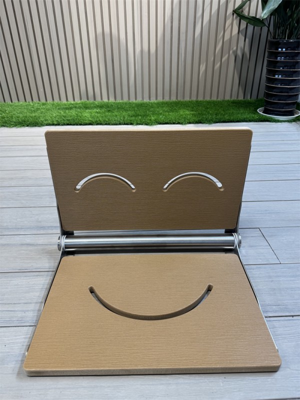 笑脸浴室折叠凳